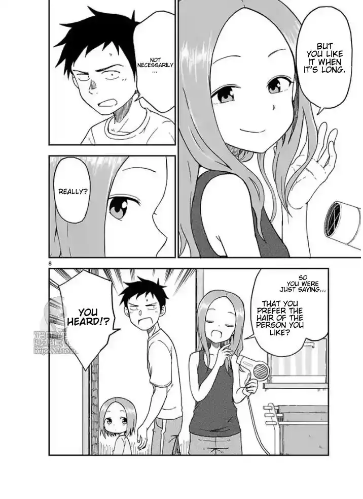 Karakai Jouzu no (Moto) Takagi-san Chapter 82 8